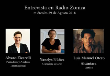 Artistas cubanos contra el decreto 349