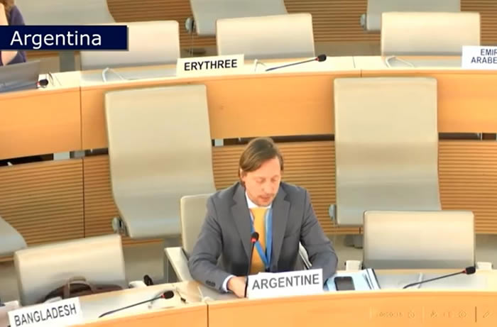 ¿Cómo calificarías la intervención argentina ante el EPU de Camboya?