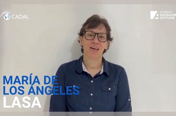 María Lasa en el seminario Goodbye Lenin 2025