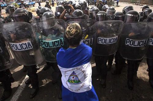 Violencia estatal y represión en Nicaragüa. Violencia estatal y represión en Nicaragüa.