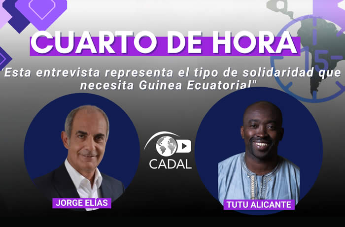 Tutu Alicante: «Esta entrevista representa el tipo de solidaridad que necesita Guinea Ecuatorial»