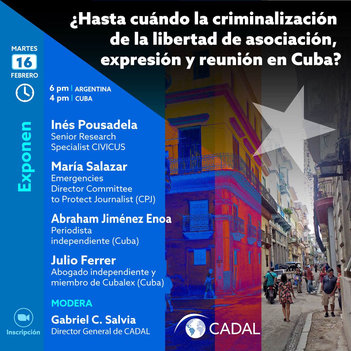 &iquest;Hasta cu&aacute;ndo la criminalizaci&oacute;n de la libertad de asociaci&oacute;n, expresi&oacute;n y reuni&oacute;n en Cuba?